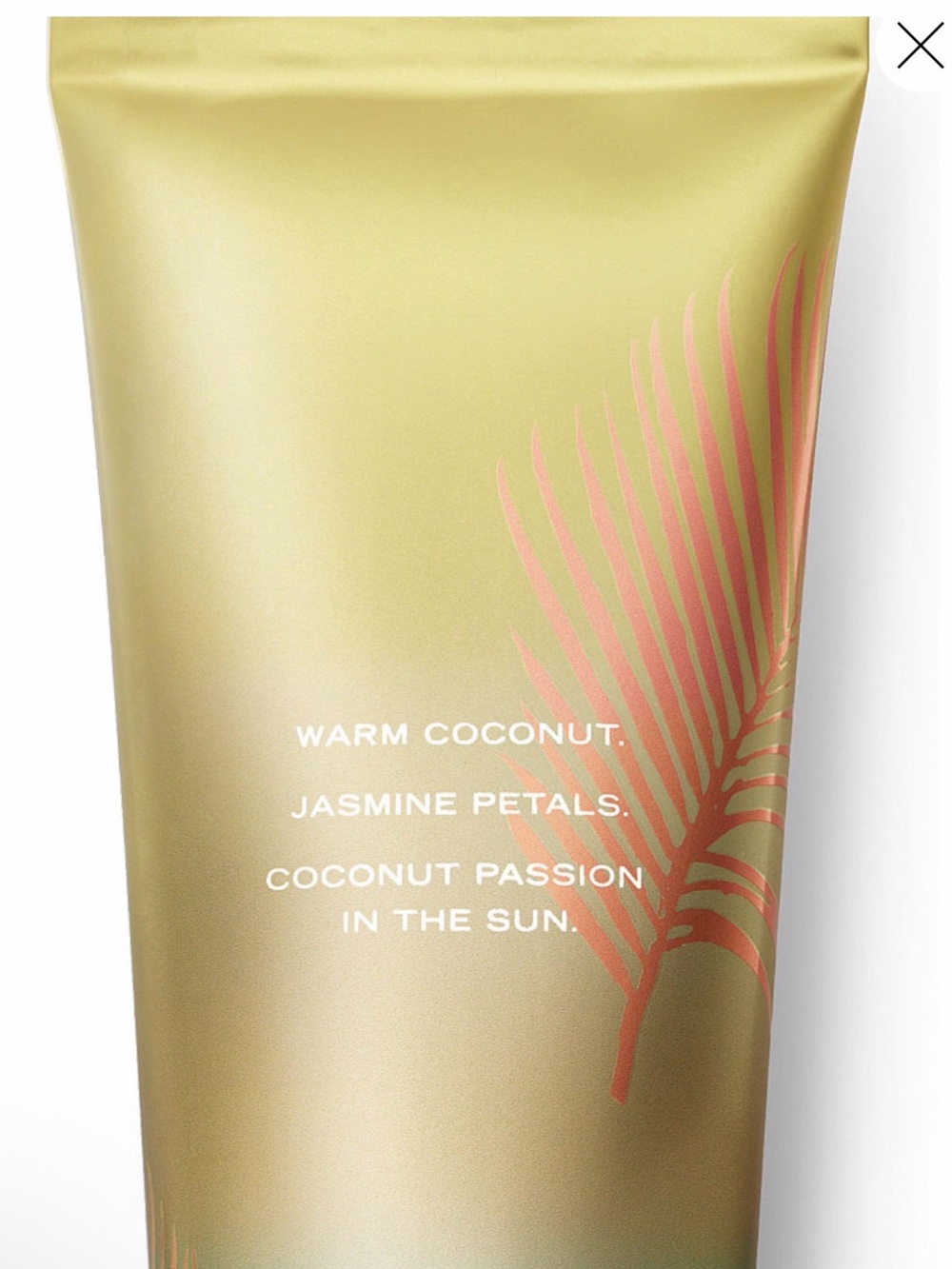 Victoria's Secret COCONUT PASSION SUNKISSED Fragrance Lotion~8 fl.oz. (Lot of 2) - Picture 2 of 3